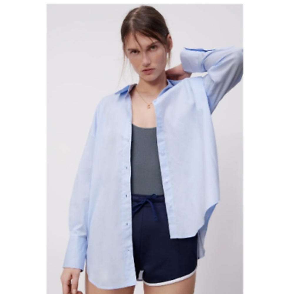 Zara Poplin Shirt
